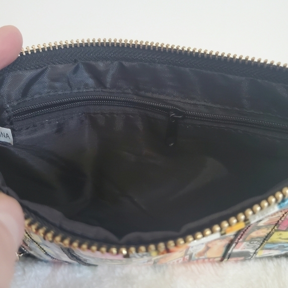 FASHION Magazine Print Style Clutch Wallet Wristlet Purse - Picture 15 of 15